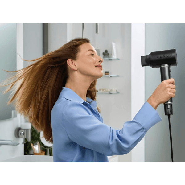 თმის საშრობი Aeno AHD0005B AI ProDryer HD5B, 1500W, Hair Dryer, Black