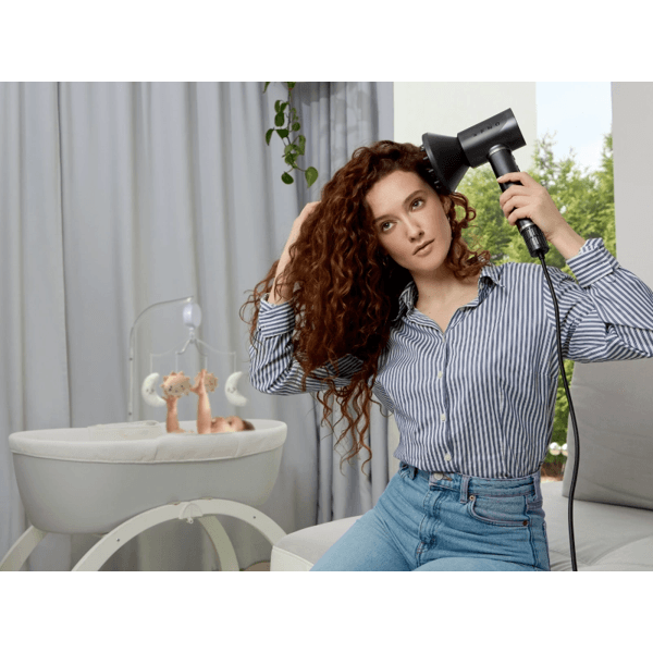 თმის საშრობი Aeno AHD0005B AI ProDryer HD5B, 1500W, Hair Dryer, Black
