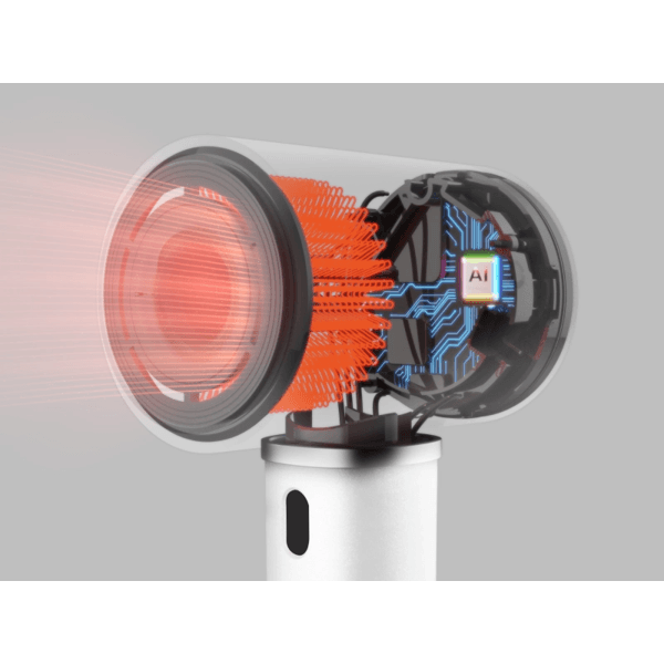 თმის საშრობი Aeno AHD0005W AI ProDryer HD5B, 1500W, Hair Dryer, White
