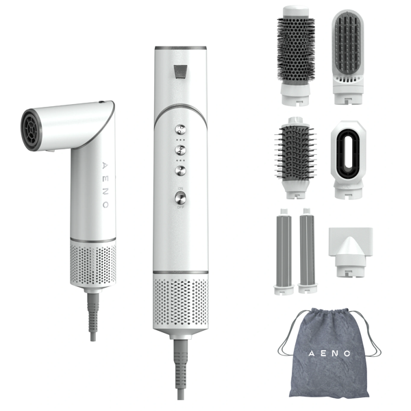 თმის სტაილერი Aeno AHS0001, 1200W, Hair Styler, White