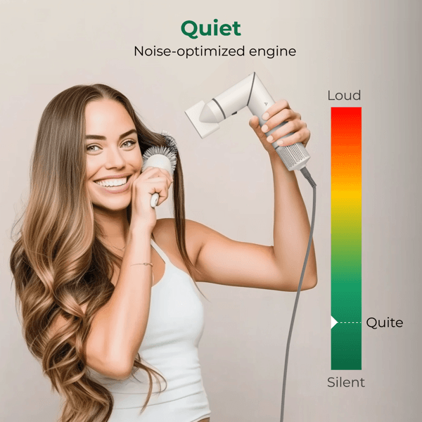თმის სტაილერი Aeno AHS0001, 1200W, Hair Styler, White