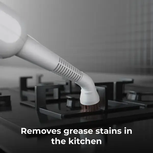 ორთქლით საწმენდი აპარატი Aeno ASM0002 SM2, 1200W, 0.275L, Steam Mop, White/Grey