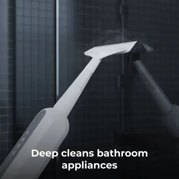 ორთქლით საწმენდი აპარატი Aeno ASM0002 SM2, 1200W, 0.275L, Steam Mop, White/Grey