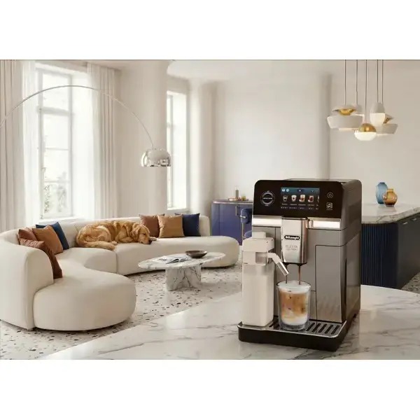 ყავის აპარატი DeLonghi ECAM470.85.MB Eletta Ultra, 1450W, 1.8L, Coffee Machine, Black/Silver