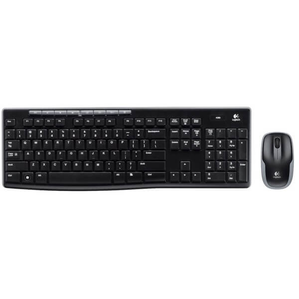 კლავიატურა+მაუსი Logitech L920-004508 MK270, Wireless, USB, Keyboard And Mouse, Black