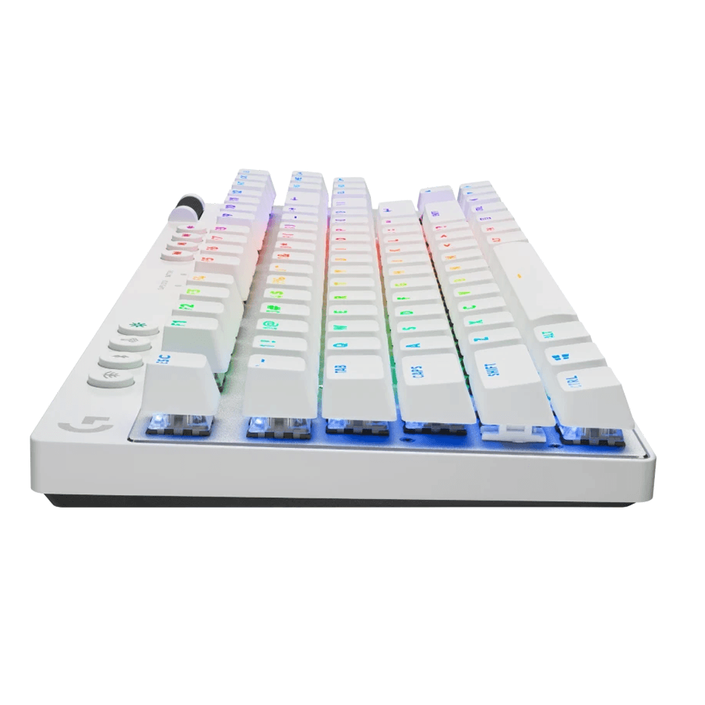 Gaming Keyboard Logitech L920-012148 G PRO X TKL LIGHTSPEED, Wireless, Bluetooth, Type-C, White