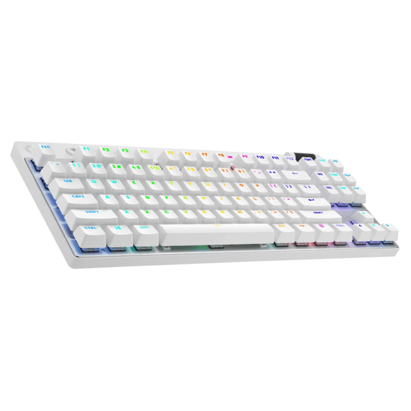 Gaming Keyboard Logitech L920-012148 G PRO X TKL LIGHTSPEED, Wireless, Bluetooth, Type-C, White