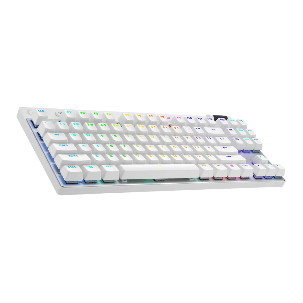 Gaming Keyboard Logitech L920-012148 G PRO X TKL LIGHTSPEED, Wireless, Bluetooth, Type-C, White