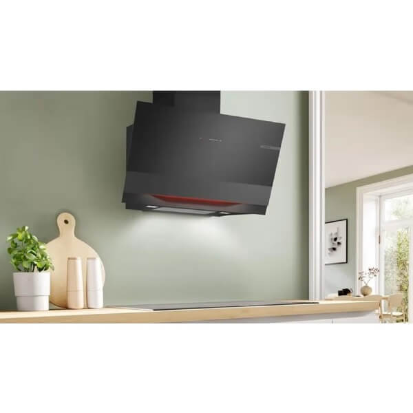 Hood Bosch DWK91LT65, 944m³/h, Black