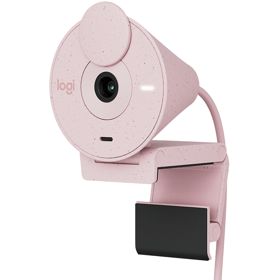 Webcam Logitech L960-001448 Brio 300, FHD, 2MP, Built-in Microphone, Rose
