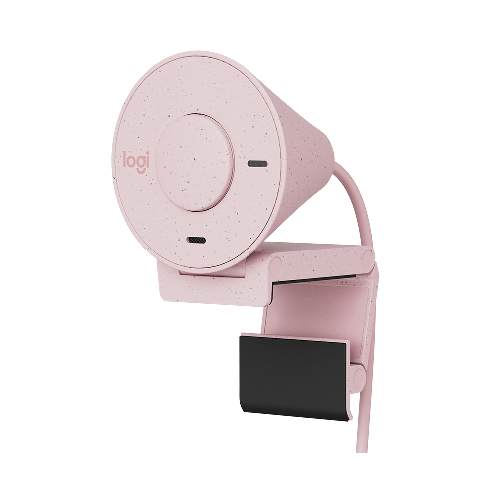 ვებკამერა Logitech L960-001448 Brio 300, FHD, 2MP, Built-in Microphone, Webcam, Rose