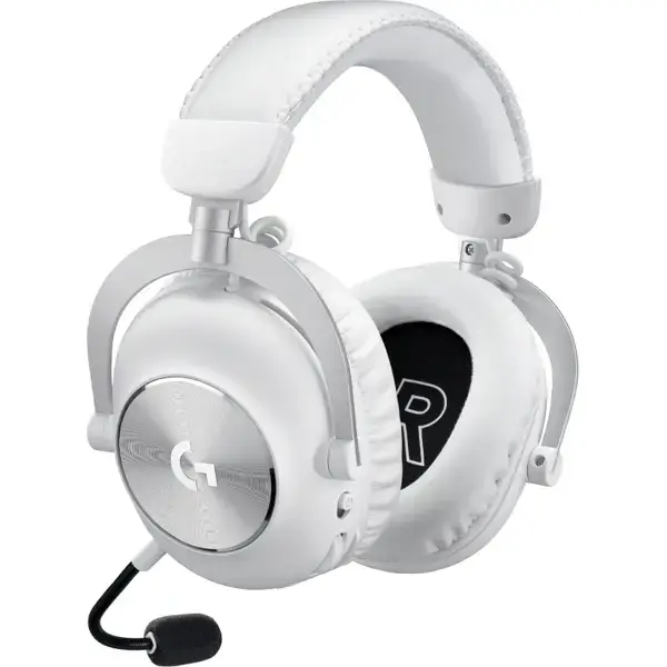 ყურსასმენი Logitech L981-001269 G PRO X2 LIGHTSPEED, Gaming Headset, Wireless, Bluetooth, USB, 3.5mm, White