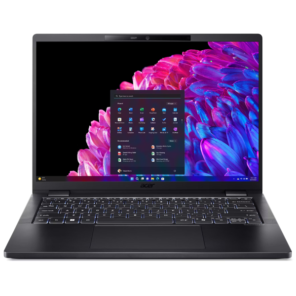 ნოუთბუქი Acer NX.B5WER.005 TravelMate TMP614-73, 14", Ultra 5-125H, 32GB, 1TB SSD, Intergrated, W11P, Black