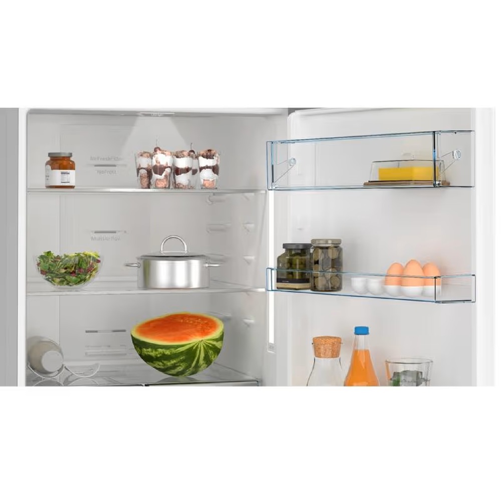 მაცივარი Bosch KGN55CIE0N, 483L, E, 40dB, No Frost, Refrigerator, Grey