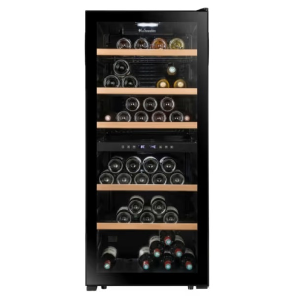 ღვინის მაცივარი La Sommelière LS102DZ, G, 38dB, Wine Refrigerator, Black