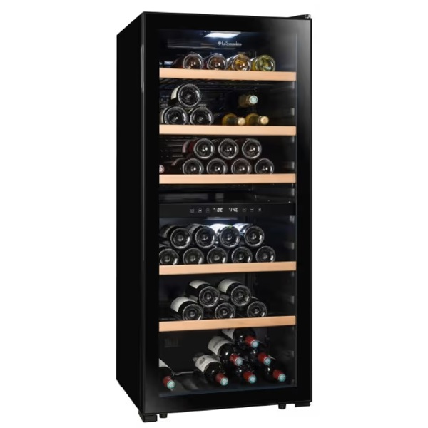 ღვინის მაცივარი La Sommelière LS102DZ, G, 38dB, Wine Refrigerator, Black