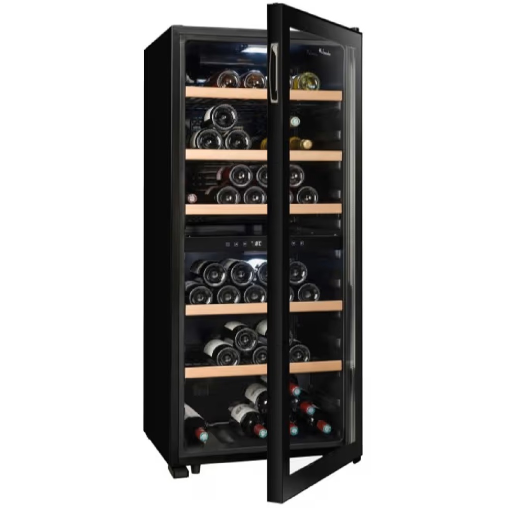 ღვინის მაცივარი La Sommelière LS102DZ, G, 38dB, Wine Refrigerator, Black