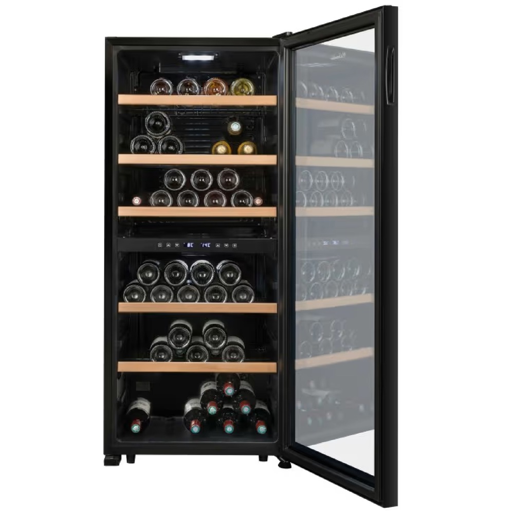 ღვინის მაცივარი La Sommelière LS102DZ, G, 38dB, Wine Refrigerator, Black