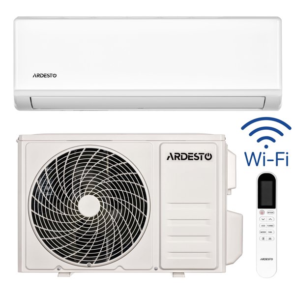 კონდიციონერი Ardesto ARD-ACS09-I CoolSmart, 20-55m², Inverter, Air Conditioner, White