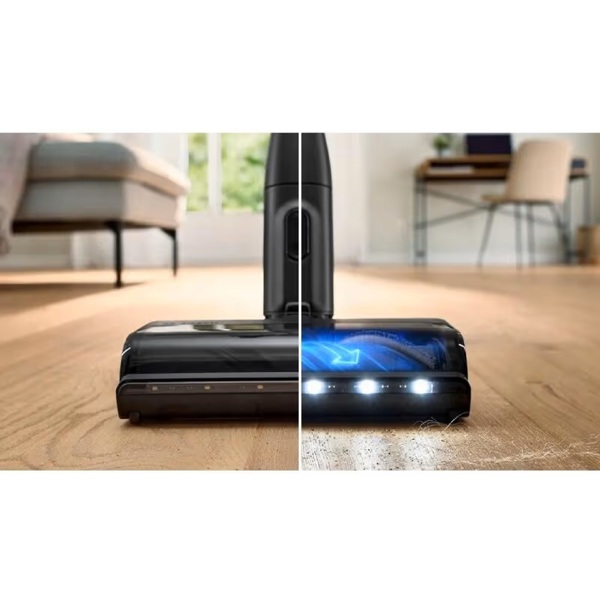 Vacuum Cleaner Bosch BCS931GAC Unlimited 9, 0.4L, Black/Silver