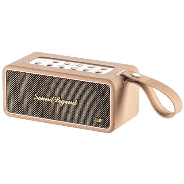 დინამიკი 2E 2E-BSSLWBN SoundLegend, 80W, Bluetooth, IPX6, Speaker, Brown