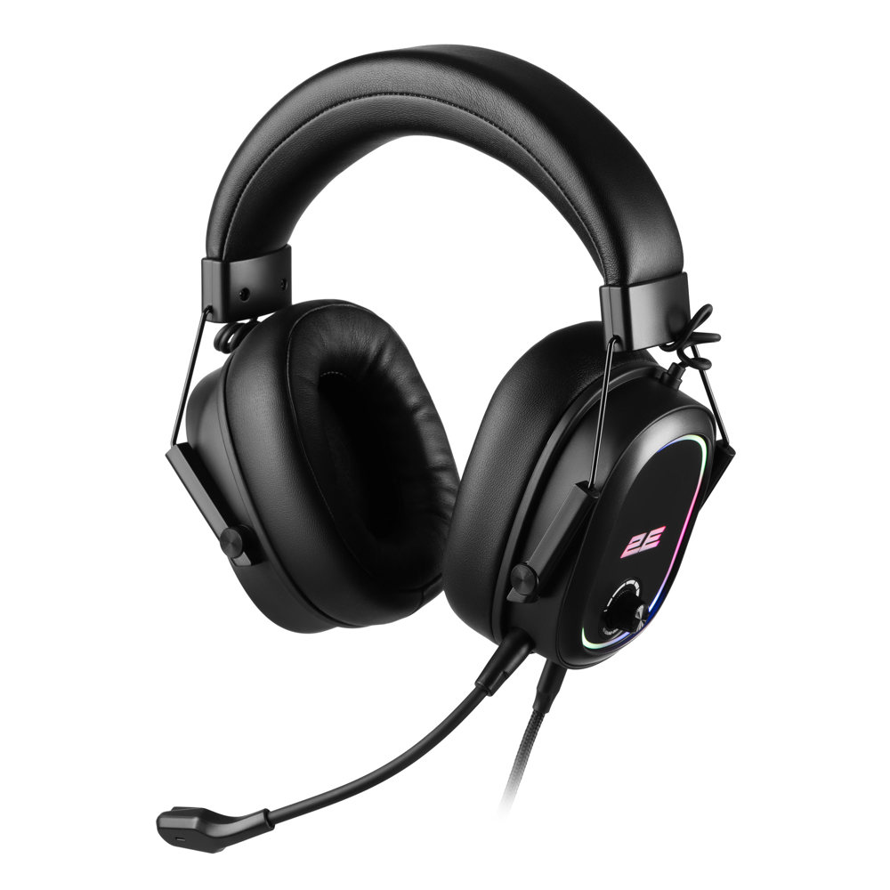 ყურსასმენი 2E 2E-HG320V2BK-7.1 HG320 V2, Gaming Headset, Wired, Type-C/A, Black