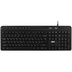 Keyboard 2E 2E-KS1100UB_UA KS1100, Wired, USB, Black
