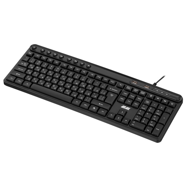 Keyboard 2E 2E-KS1100UB_UA KS1100, Wired, USB, Black