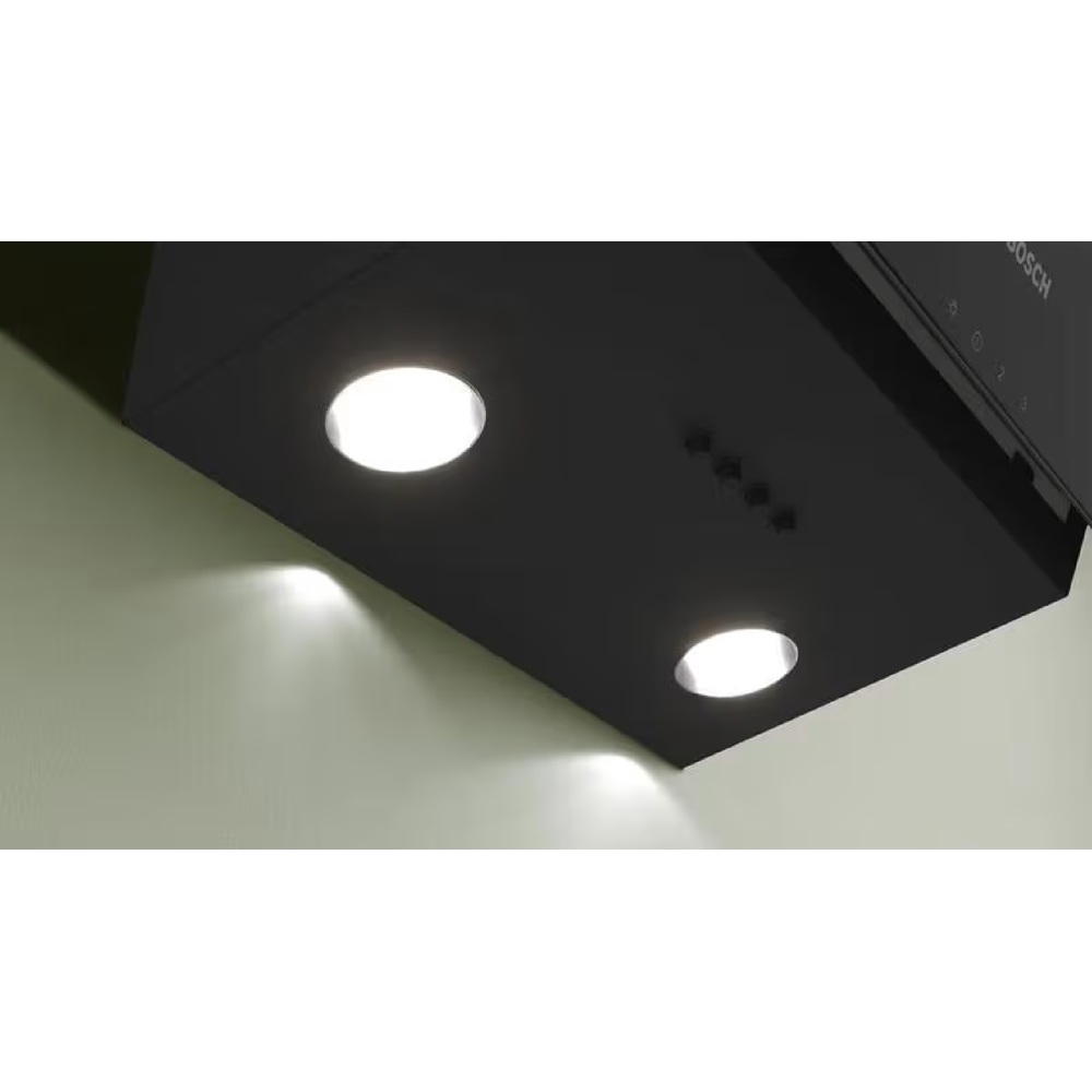 Hood Bosch DWK63PJ60T, 360m³/h, Black