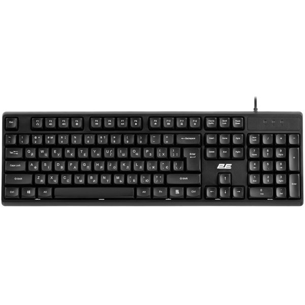Keyboard 2E 2E-KS131UB_UA KS131, Wired, USB, Black