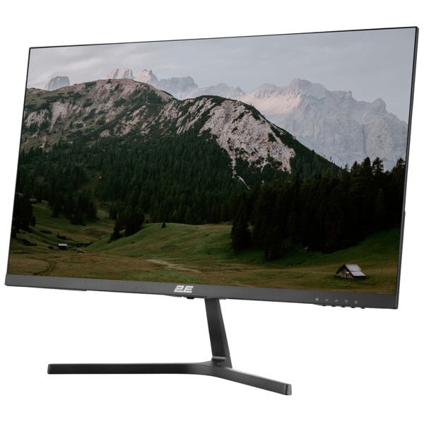 მონიტორი 2E 2E-D2425B-01.EU, 23.8", Monitor, FHD, IPS, VGA, HDMI, 3.5mm, Black