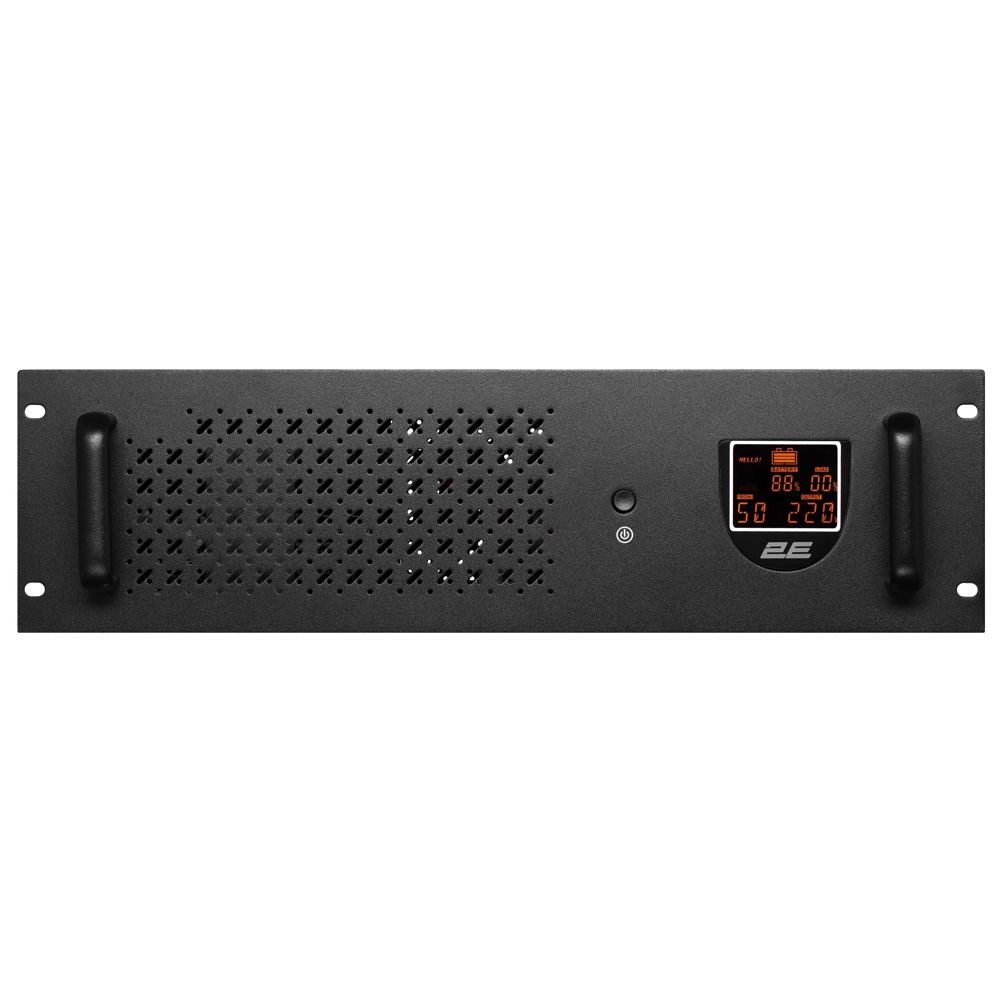 UPS 2E 2E-RE1500, Line-Interactive, 1500VA/900W, LCD, USB, 3xSchuko, Black