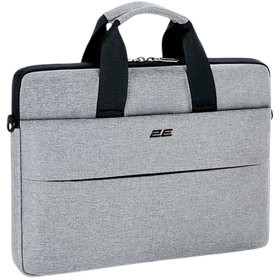 ნოუთბუქის ჩანთა 2E 2E-CBT2397GR Slim Keeper Plus, 17", Laptop Bag, Grey