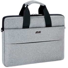Laptop Bag 2E 2E-CBT2396GR Slim Keeper Plus, 16", Grey