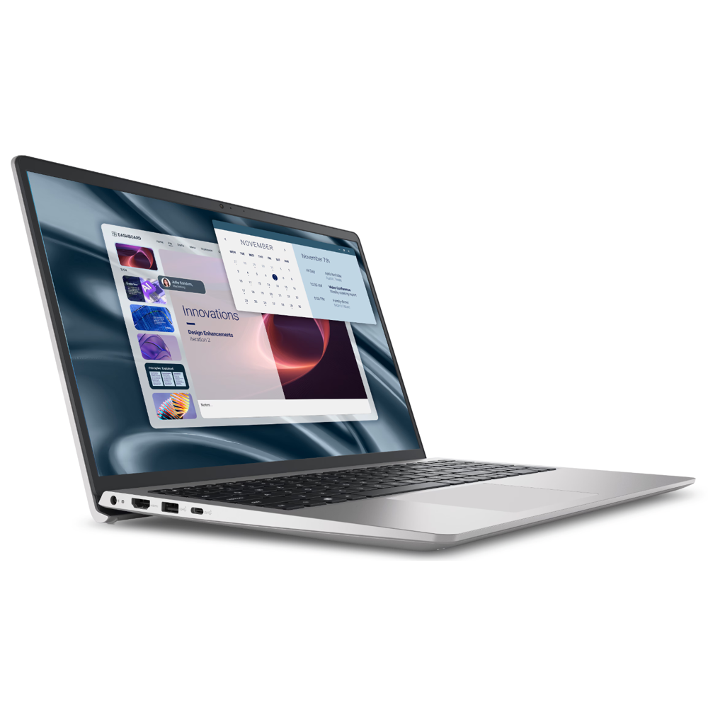 ნოუთბუქი Dell Pro 15 Essential, 15.6", i7-1355U, 16GB, 512GB SSD, Integrated, Silver