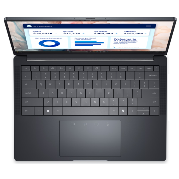 ნოუთბუქი Dell Pro 14 Premium, 14", Ultra 7-268V, 32GB, 512GB SSD, W11P, Black