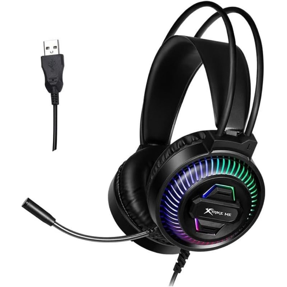 ყურსასმენი Xtrike ME GH-510, Headset, Wired, USB, Black