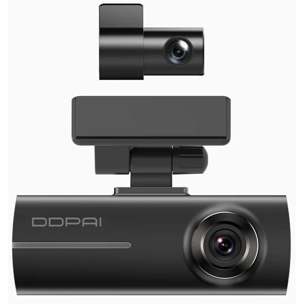 მანქანის ვიდეო რეგისტრატორი DDPAI N1 Dual 1296P FHD Dash Cam 135°, WIFI Front and Rear Cam, Car Video Recorder, Black