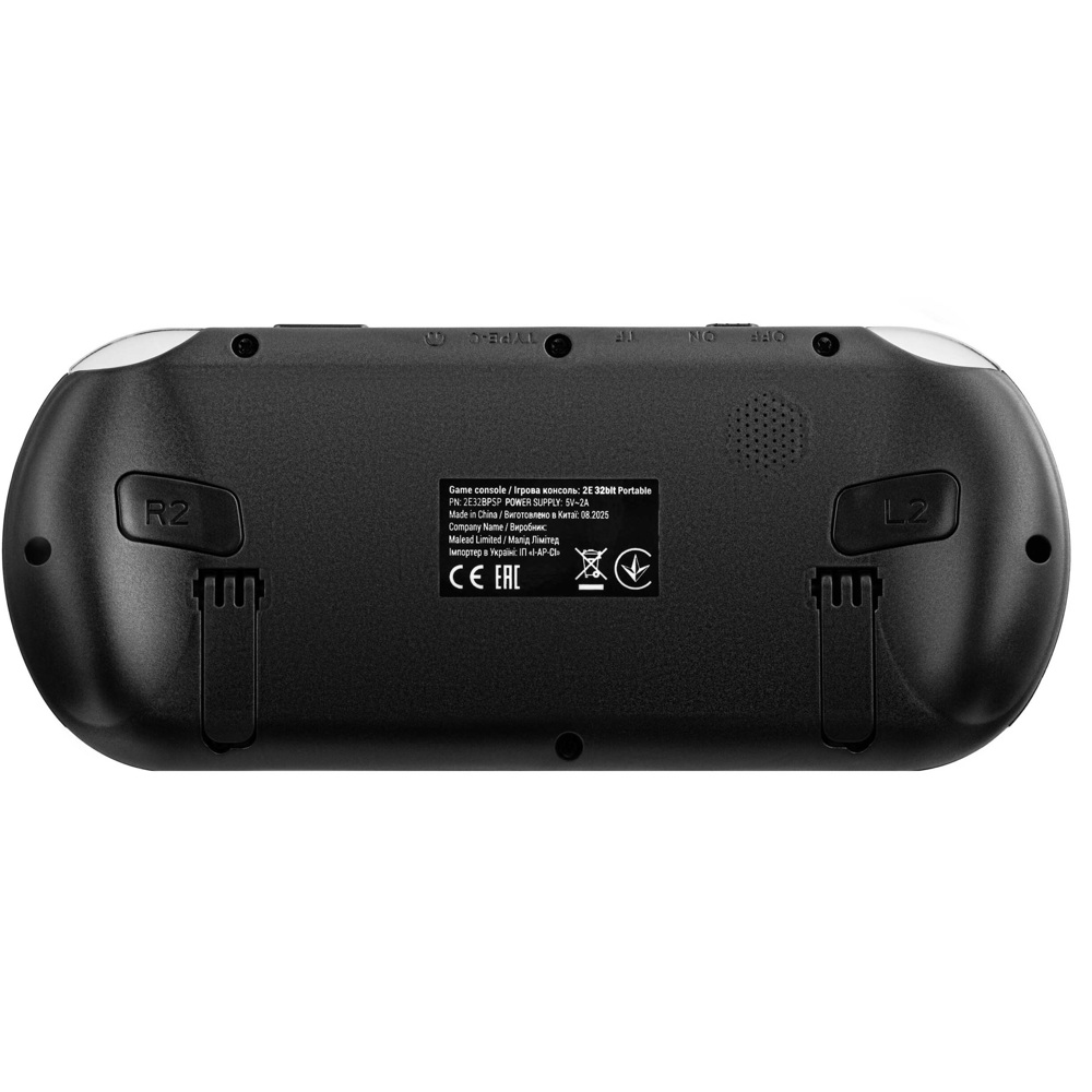სათამაშო კონსოლი 2E 2E32BPSP, 3.5mm, Portable Game Console, Black