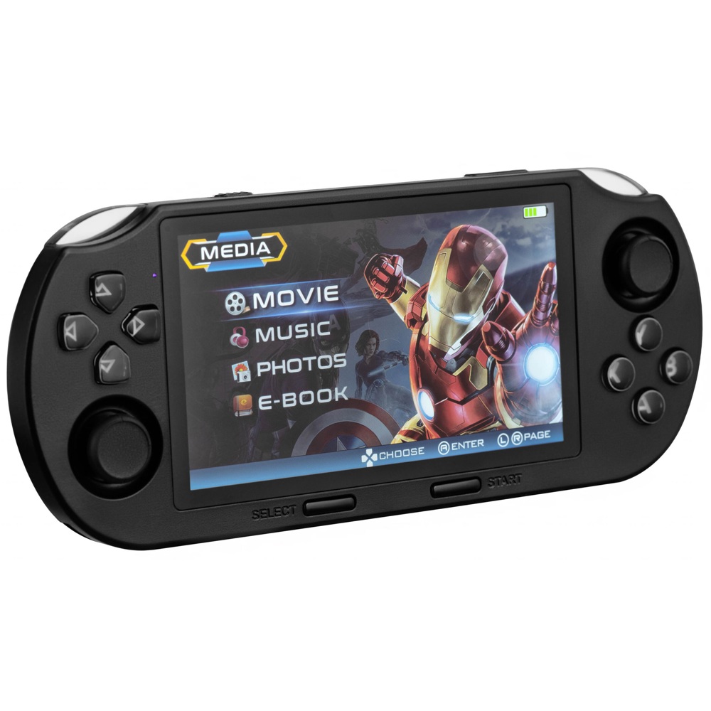 სათამაშო კონსოლი 2E 2E32BPSP, 3.5mm, Portable Game Console, Black