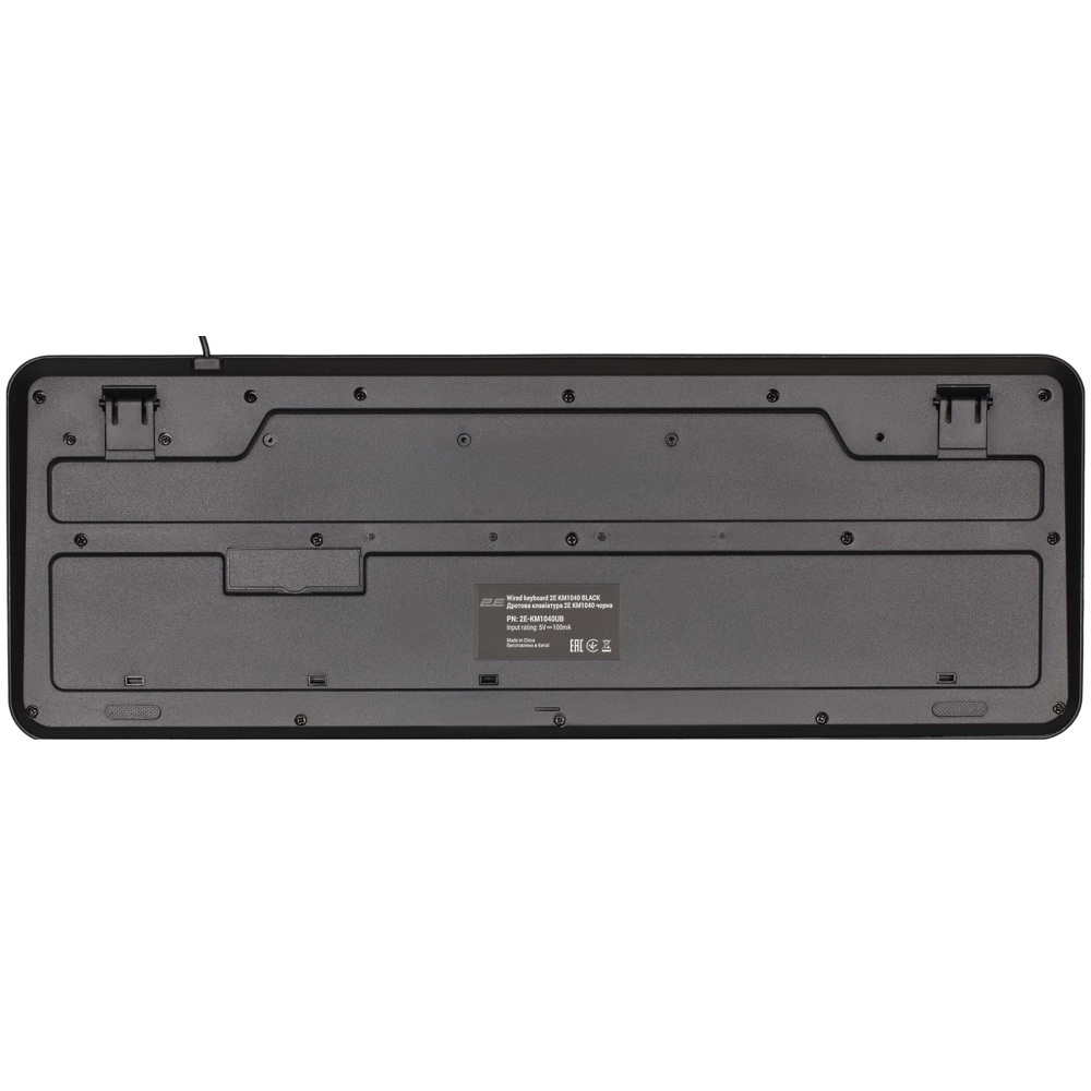 Keyboard 2E 2E-KM1040UB_UA, Wired, USB, Black
