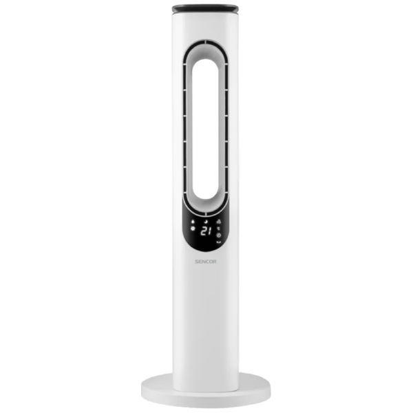ვენტილატორი Sencor SFT 3703WH, 50W, Bladeless Tower Fan, White