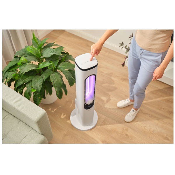 ვენტილატორი Sencor SFT 3703WH, 50W, Bladeless Tower Fan, White
