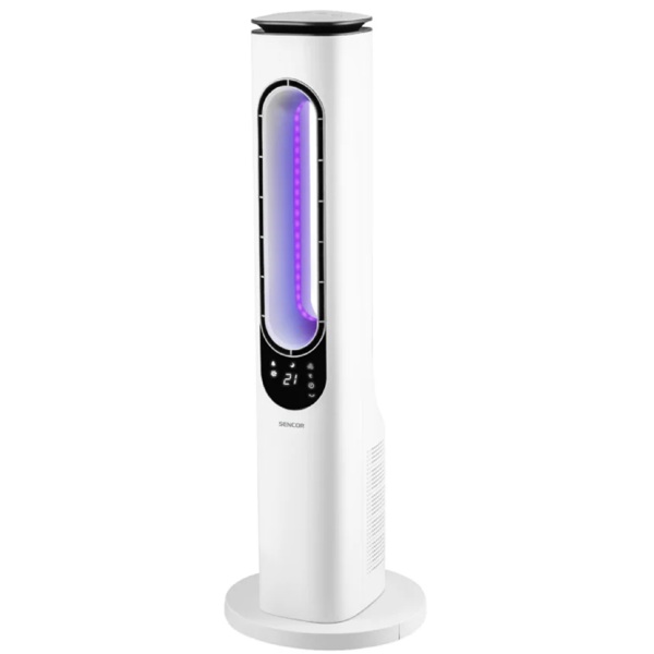 ვენტილატორი Sencor SFT 3703WH, 50W, Bladeless Tower Fan, White