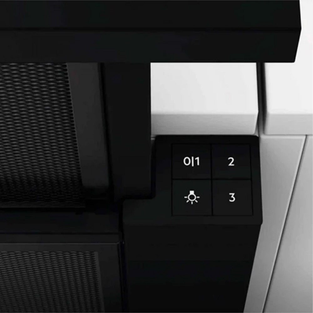 Built in Hood Electrolux LFP336K BI, 410m³/h, Black