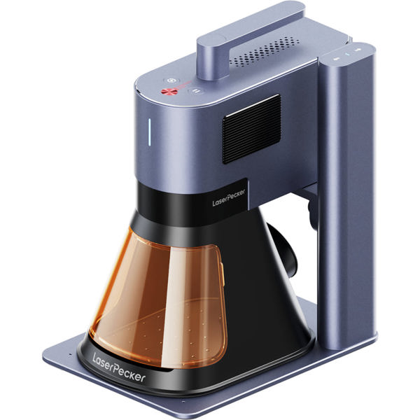 გრავირების აპარატი LaserPecker LP5 Deluxe + Slide Extension + Rotary Extension, Laser Engraver Cutter, Grey