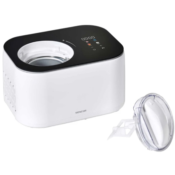 ნაყინის აპარატი Sencor SIC 3000WH, 100W, 1L, Ice Cream Maker, White