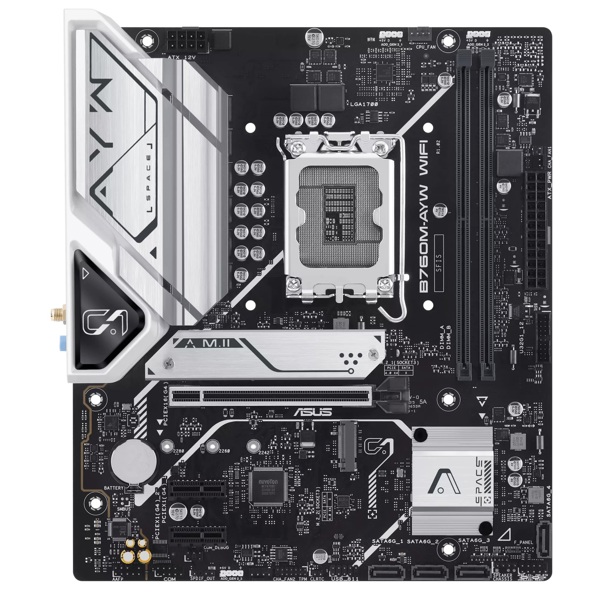 Motherboard Asus 90MB1FK0-M0UBY0 B760M-AYW WIFI-SI, LGA1700, DDR5, 96GB