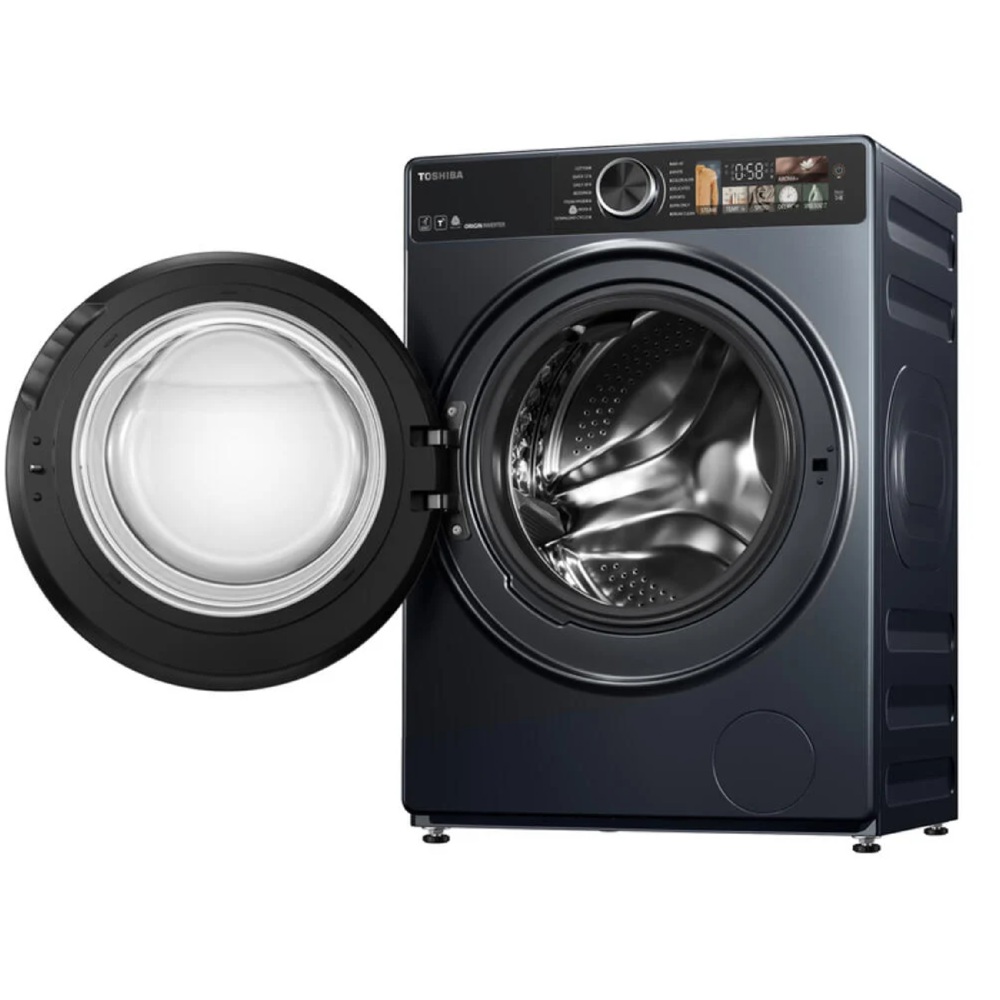 სარეცხი მანქანა Toshiba TW-T25BZU115MWUZ(MG), 10.5Kg, 1400Rpm, 76dB, Washing Machine, Grey