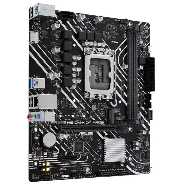 Motherboard Asus 90MB1HN0-M0EAY0 PRIME H610M-K D4 ARGB, LGA1700, DDR4, 64GB